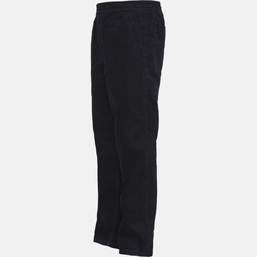Carhartt WIP Trousers FLINT PANT I029164 DARK NAVY RINSED